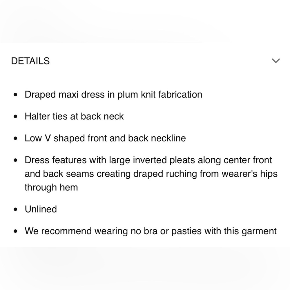 NWT IAMGIA PLUM DRESS - Picture 10 of 11